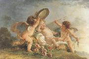 Hughes Taraval The Working of Cupid oil painting
